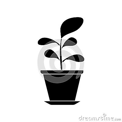 Plant icon vector set. garden illustration sign collection. grower symbol. herb logo. Vector Illustration