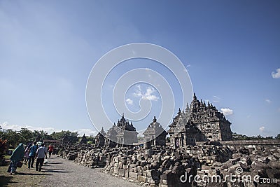 Plaosan Temple Editorial Stock Photo