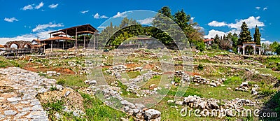 Plaosnik archeological site in North Macedonia Stock Photo