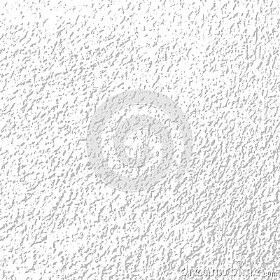 Plaster bump map for overlay, texture of speckles on the wall surface, rough pattern, grunge background. Vector Vector Illustration