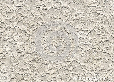 Plaster relief texture of a dry wall Stock Photo
