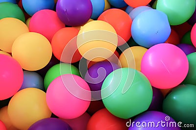Plastic ball Stock Photo