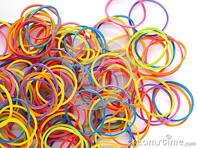 Plastic band Stock Photo