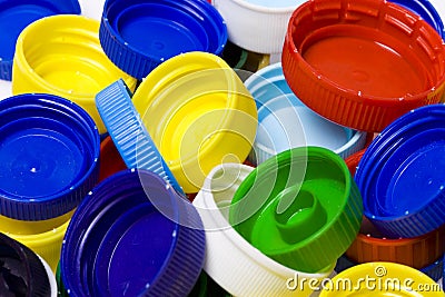 Plastic bottle cap Stock Photo