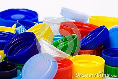 Plastic bottle cap Stock Photo