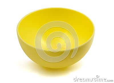 Plastic bowl Stock Photo