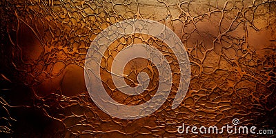 Modern artistic old grunge copper bronze rusty texture dark background Stock Photo