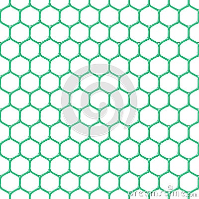 Plastic green mesh vector Vector Illustration