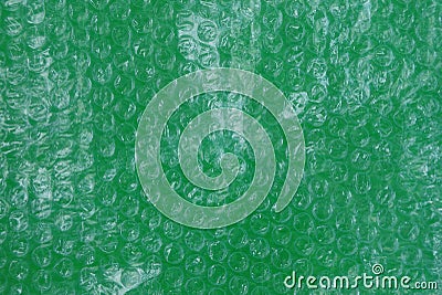 Plastic green white texture of a piece of cellophane Stock Photo