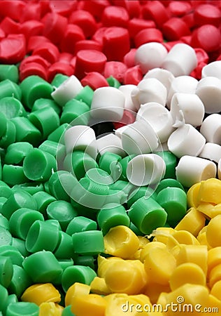 Plastic Material Stock Photo