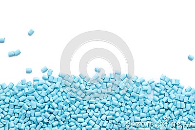 Plastic material for industry Stock Photo