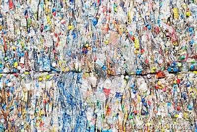 plastic recycle Stock Photo