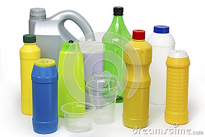 Plastic recycling Stock Photo