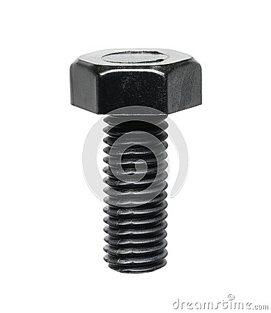 Plastic screw Stock Photo