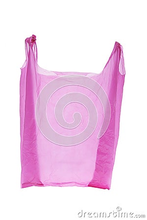 Plastic Shopping Bag Stock Photo