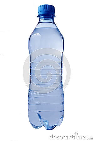 Plastic water bottle. Stock Photo