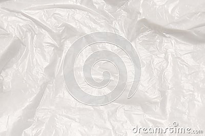 Plastic wihite background. Top view Stock Photo