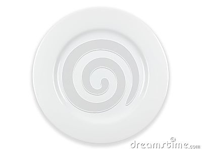 Plate Stock Photo