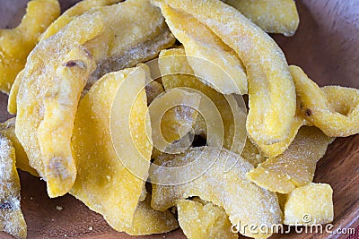 A plate of dried guava Stock Photo