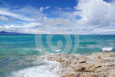 Plateau lake Stock Photo