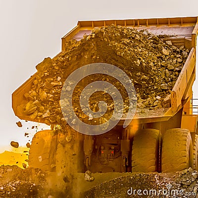 Platinum Palladium Mining and processing Stock Photo
