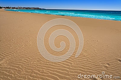 Platja Prat d\'En Fores beach in Cambrils Stock Photo