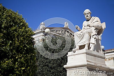 Plato the philosopher Stock Photo