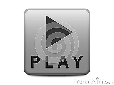 Play button Vector Illustration