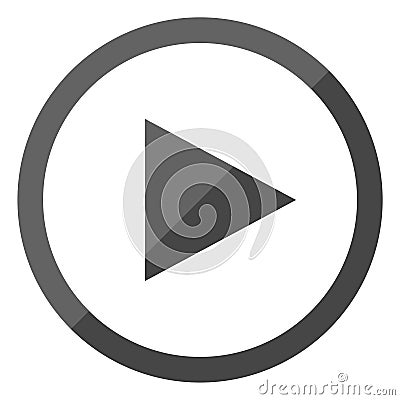 Play button icon Vector Illustration