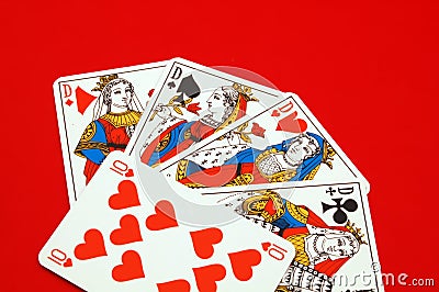 Play cards Stock Photo