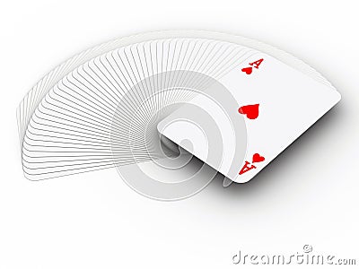 Play cards Stock Photo
