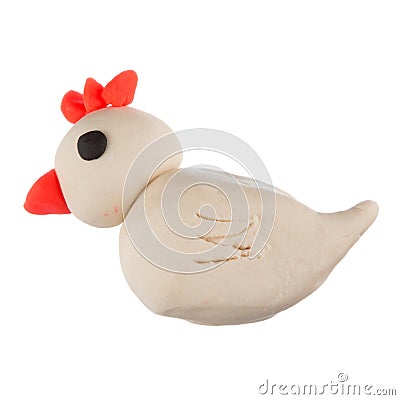 Play dough animal Stock Photo