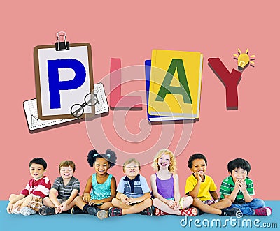 Play Leisure Activity Recreation Entertainment Playing Concept Stock Photo