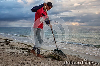 Playa Ancon, Trinidad, Cuba Editorial Stock Photo