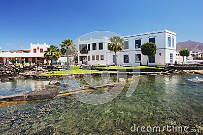 Playa Blanca, Lanzarote Stock Photo