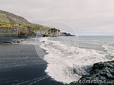 Playa Charco Verde, La Palma Stock Photo