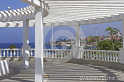 Playa De Las Americas, Tenerife Stock Photo