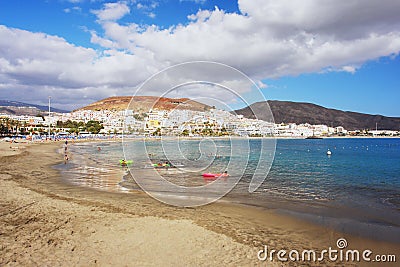 Playa de las Americas, Tenerife Stock Photo