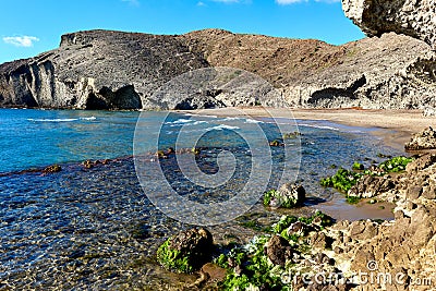 Playa de Monsul Stock Photo