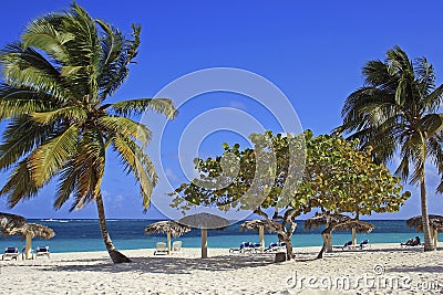 Playa Esmeralda, Holguin, Cuba Stock Photo