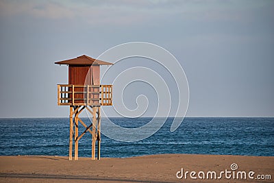 Playa Honda on the east coast of Lanzarote, one of the Canary Islands Stock Photo