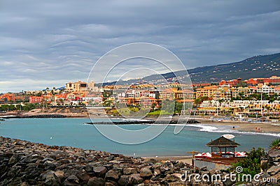 Playa Las Americas, Tenerife, Spain Stock Photo