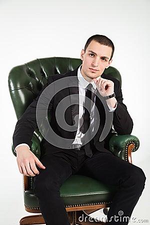 The player in poker Stock Photo