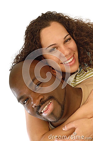 Playful portrait Stock Photo