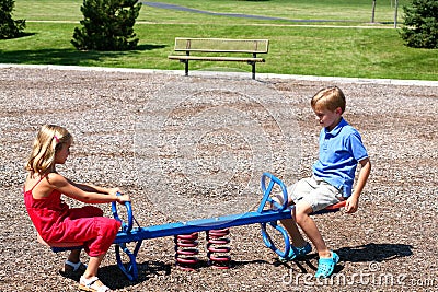 Playground Stock Photo