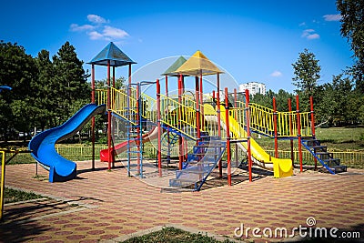 Playground Stock Photo