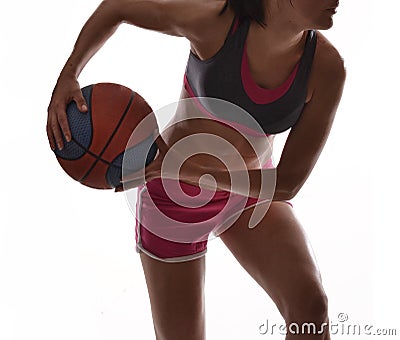 Playing baket. Stock Photo