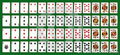 Playing Cards Vector Illustration