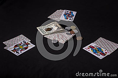 Playing cards Stock Photo