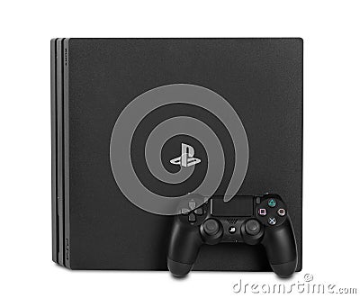 Playstation Pro Editorial Stock Photo